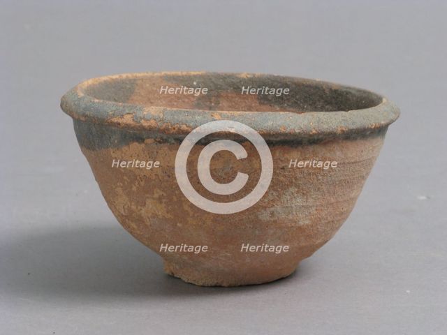 Bowl, Coptic, 4th-7th century. Creator: Unknown.