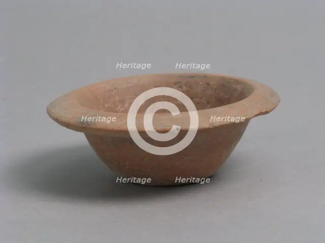 Bowl, Coptic, 4th-7th century. Creator: Unknown.