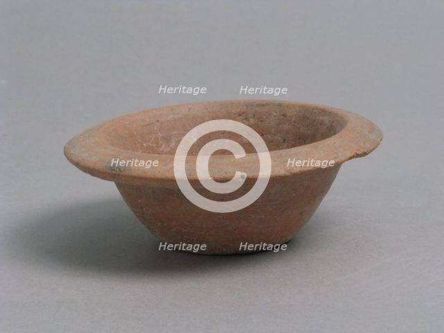 Bowl, Coptic, 4th-7th century. Creator: Unknown.