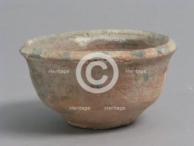 Bowl, Coptic, 4th-7th century. Creator: Unknown.