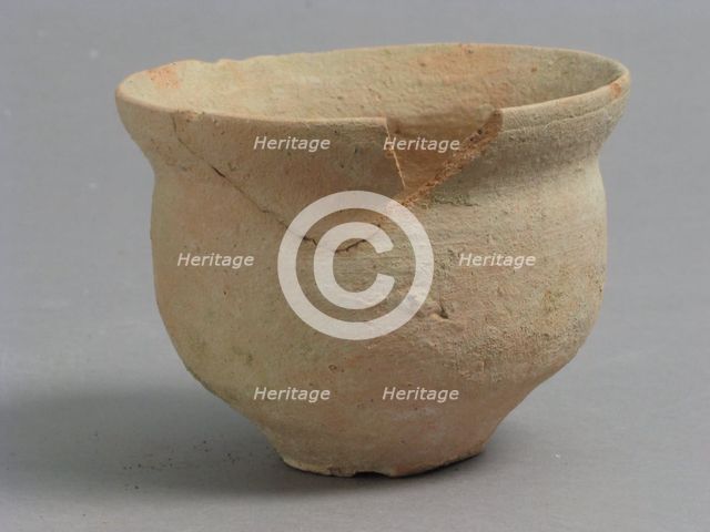 Bowl, Coptic, 4th-7th century. Creator: Unknown.