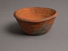 Bowl, Coptic, 4th-7th century. Creator: Unknown