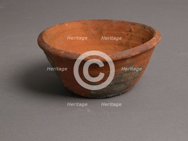 Bowl, Coptic, 4th-7th century. Creator: Unknown.