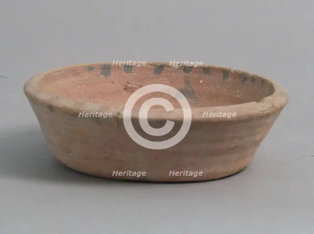 Bowl, Coptic, 4th-7th century. Creator: Unknown.