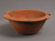 Bowl, Coptic, 4th-7th century. Creator: Unknown