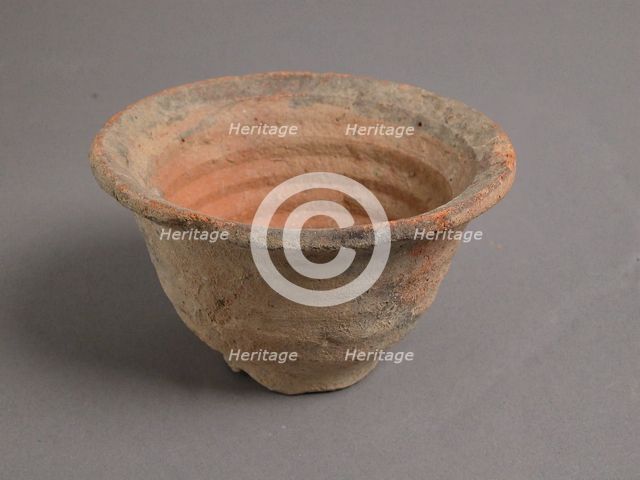 Bowl, Coptic, 4th-7th century. Creator: Unknown.