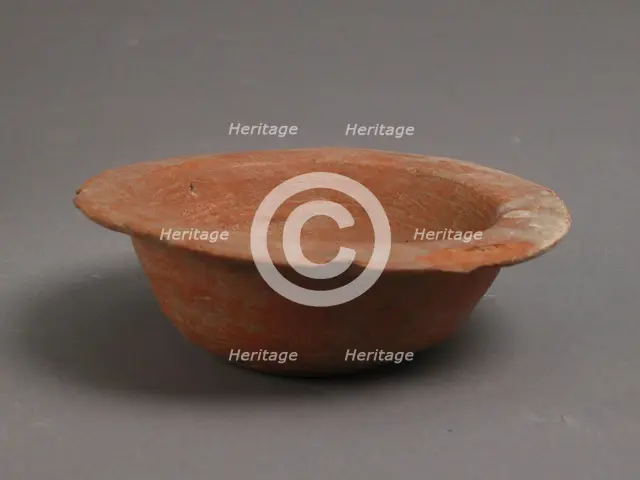 Bowl, Coptic, 4th-7th century. Creator: Unknown.