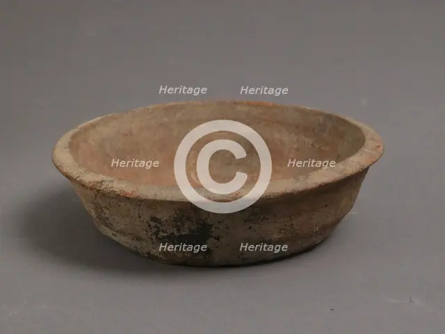 Bowl, Coptic, 4th-7th century. Creator: Unknown.