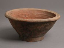 Bowl, Coptic, 4th-7th century. Creator: Unknown