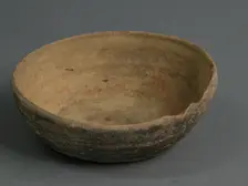 Bowl, Coptic, 4th-7th century. Creator: Unknown