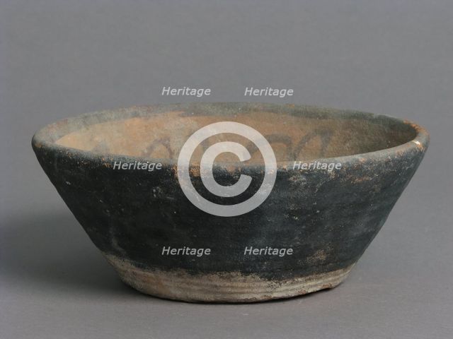 Bowl, Coptic, 4th-7th century. Creator: Unknown.