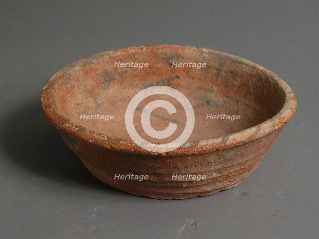 Bowl, Coptic, 4th-7th century. Creator: Unknown.