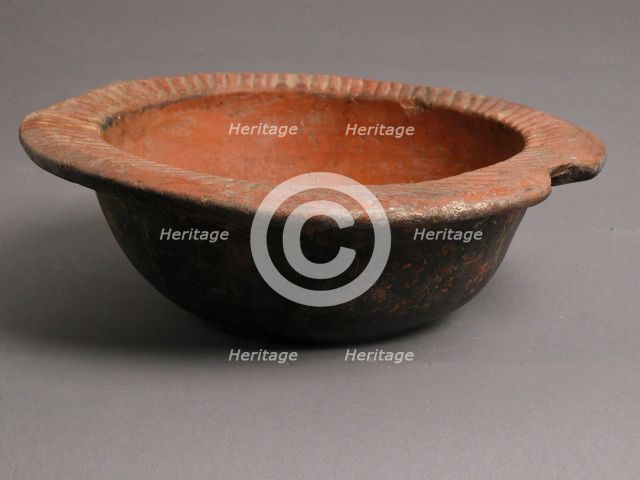 Bowl, Coptic, 4th-7th century. Creator: Unknown.