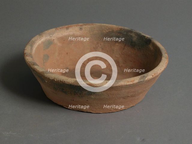 Bowl, Coptic, 4th-7th century. Creator: Unknown.