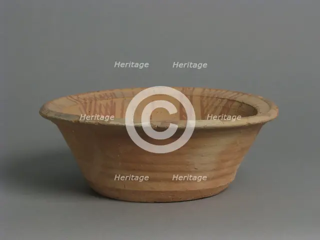 Bowl, Coptic, 4th-7th century. Creator: Unknown.