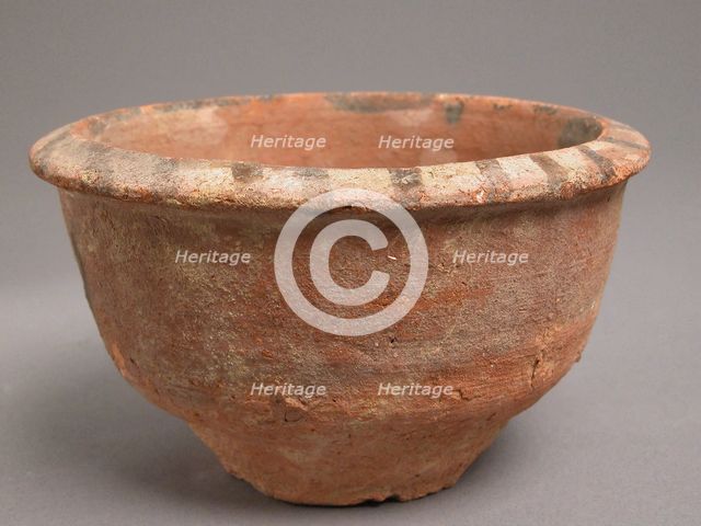 Bowl, Coptic, 4th-7th century. Creator: Unknown.