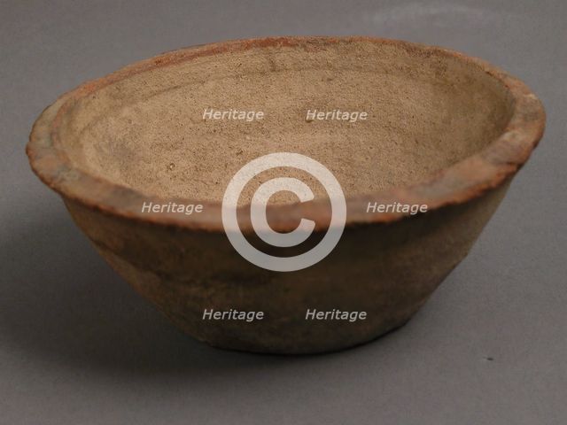 Bowl, Coptic, 4th-7th century. Creator: Unknown.