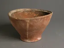 Bowl, Coptic, 4th-7th century. Creator: Unknown