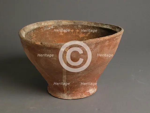 Bowl, Coptic, 4th-7th century. Creator: Unknown.