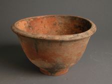 Bowl, Coptic, 4th-7th century. Creator: Unknown