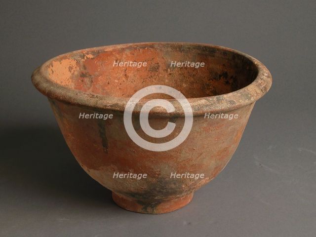 Bowl, Coptic, 4th-7th century. Creator: Unknown.