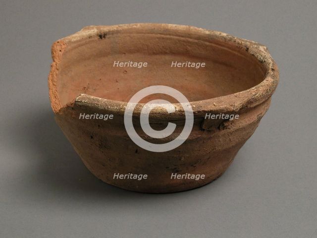 Bowl, Coptic, 4th-7th century. Creator: Unknown.