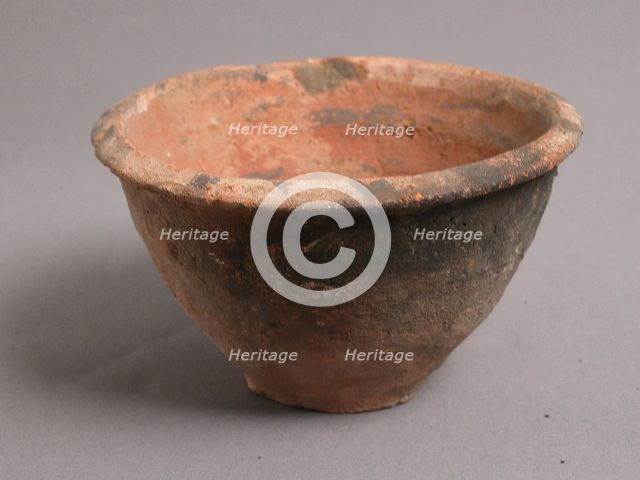Bowl, Coptic, 4th-7th century. Creator: Unknown.