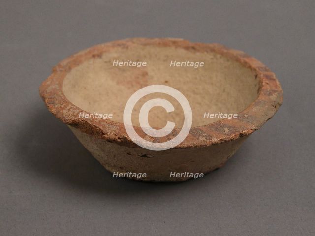 Bowl, Coptic, 4th-7th century. Creator: Unknown.