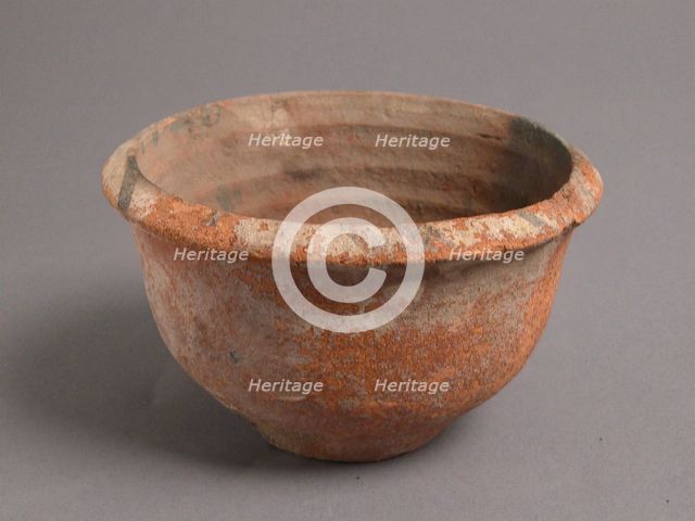 Bowl, Coptic, 4th-7th century. Creator: Unknown.