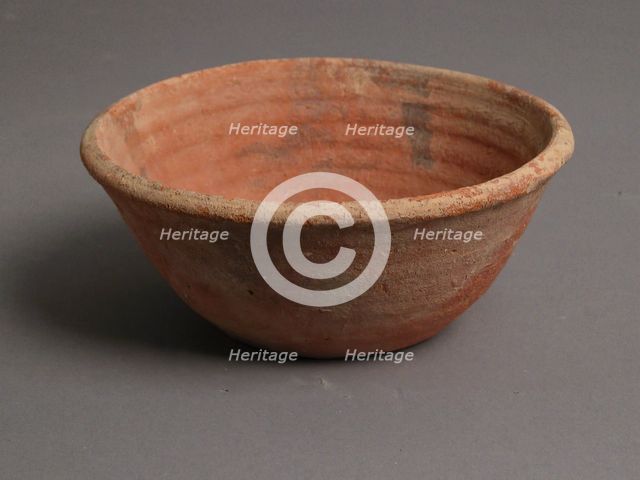 Bowl, Coptic, 4th-7th century. Creator: Unknown.