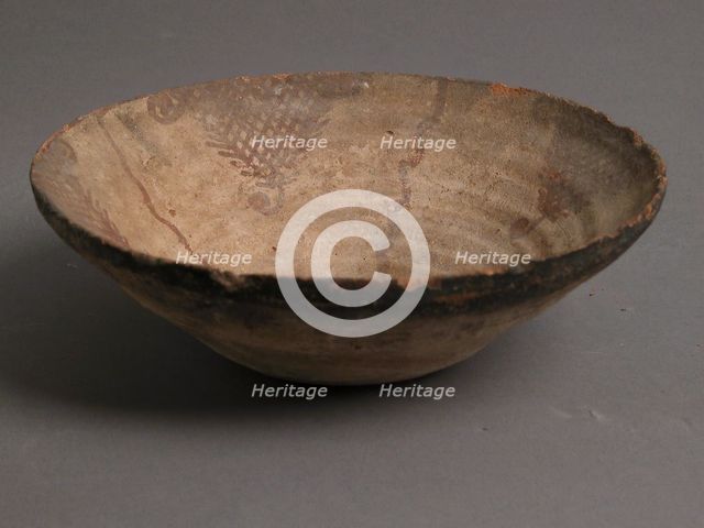 Bowl, Coptic, 4th-7th century. Creator: Unknown.