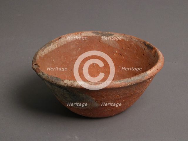 Bowl, Coptic, 4th-7th century. Creator: Unknown.