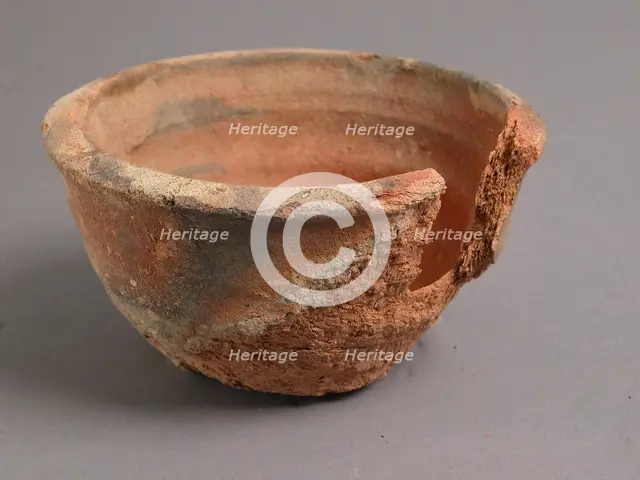 Bowl, Coptic, 4th-7th century. Creator: Unknown.