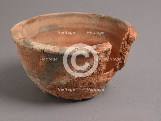 Bowl, Coptic, 4th-7th century. Creator: Unknown.