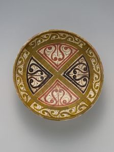 Bowl Decorated in the Beveled Style present-day Uzbekistan, 10th century. Creator: Unknown