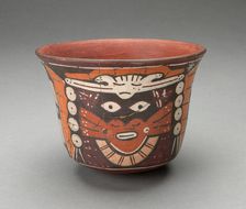 Bowl Depicting Costumed Ritual Performer, 180 B.C./A.D. 500. Creator: Unknown