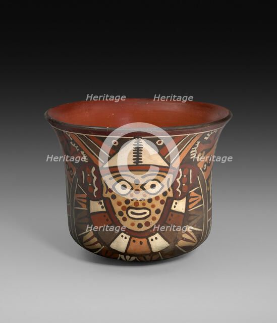 Bowl Depicting a Harvest-Festival Figure, 180 B.C./A.D. 500. Creator: Unknown.