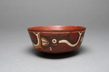 Bowl Depicting Anthropomorphic Sharks, 180 B.C./A.D. 500. Creator: Unknown