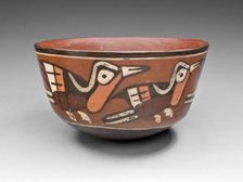 Bowl Depicting Birds, 180 B.C./A.D. 500. Creator: Unknown
