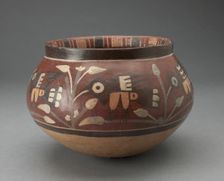 Bowl Depicting Birds and Flowers, 180 B.C./A.D. 500. Creator: Unknown
