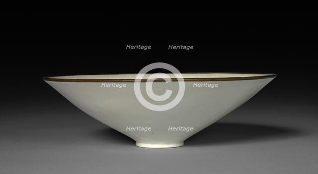 Bowl: Ding ware, 12th Century. Creator: Unknown.