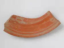 Bowl Fragment, Coptic, 4th-7th century. Creator: Unknown