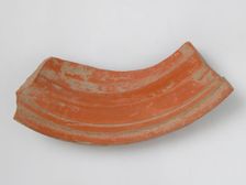 Bowl Fragment, Coptic, 4th-7th century. Creator: Unknown