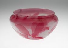 Bowl, France, c. 1900. Creator: Émile Gallé