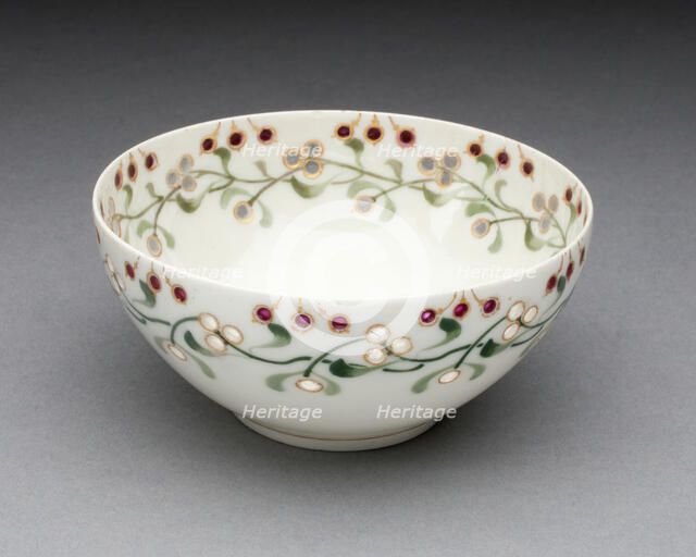 Bowl, France, c. 1900. Creator: Limoges Pottery and Porcelain Factories.