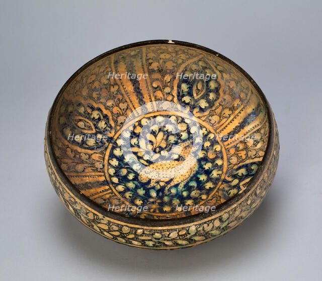 Bowl, Ilkhanid Dynasty (1256-1353) , late 13th/early 14th century. Creator: Unknown.