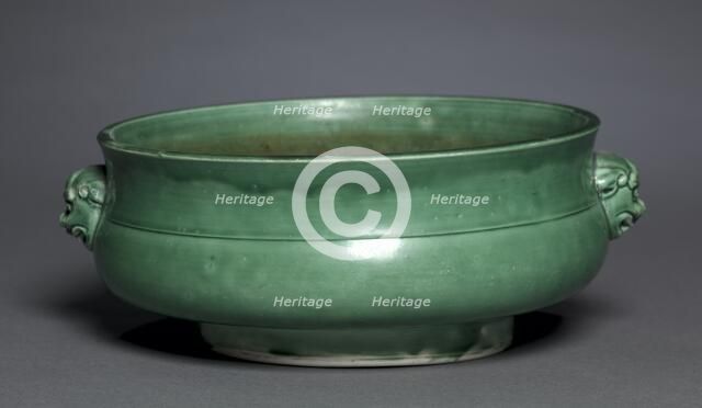 Bowl in Form of Archaic Gui, 1628-1661. Creator: Unknown.