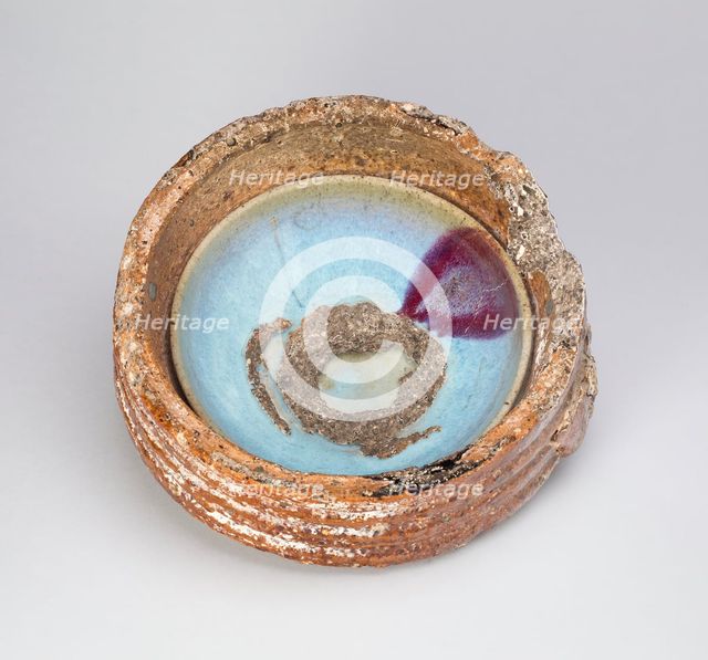 Bowl in Saggar, Yuan dynasty (1279-1368), late 13th/early 14th century. Creator: Unknown.