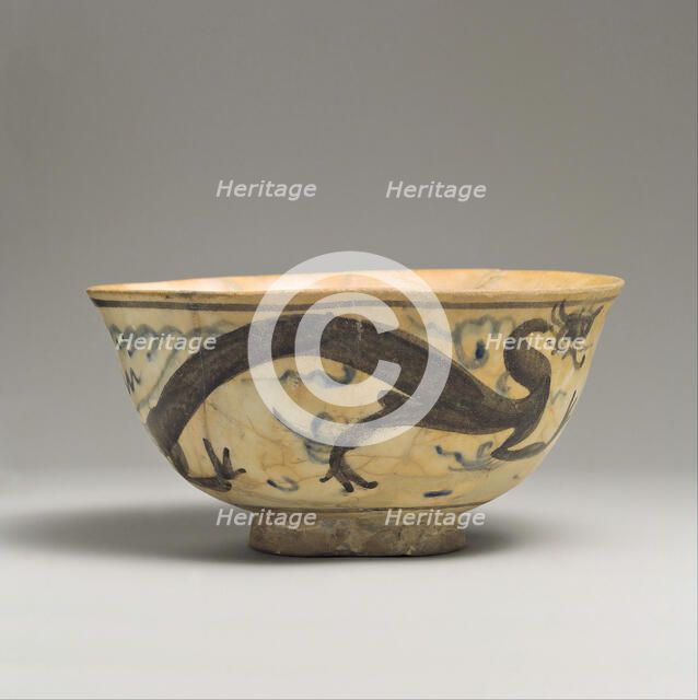 Bowl, Iran or Central Asia, 15th century. Creator: Unknown.