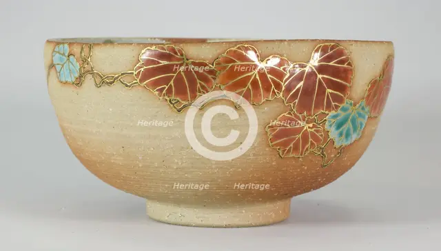Bowl, Japan, c. 1900. Creator: Kozan Makuzu.